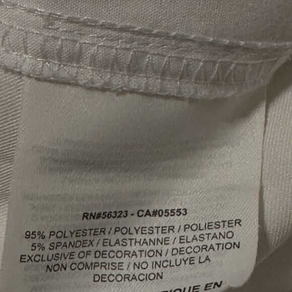 Nike Men's White Dri-Fit Tour Performance Flat‎ Front Golf Shorts Size 38 - Picture 7 of 8